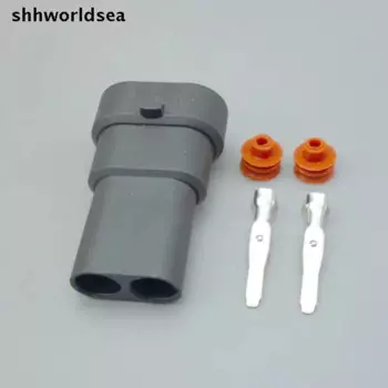Shhworldsea 9005 и 9006 HB3 и HB4 мужской пластиковый держатель разъема и клеммная розетка лампы скрытая DIY
