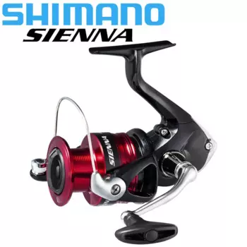 Shimano Sienna оригинальная спиннинговая Рыболовная катушка для морской и пресной воды 500-4000 Ar-C катушка с 3D передачей стандартная катушка для рыбалки