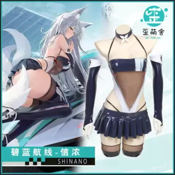 Shinano костюмы на Хэллоуин для женщин военный корабль для девочек R костюмы для косплея Big Fox гоночный костюм мотоциклетный костюм для женщин