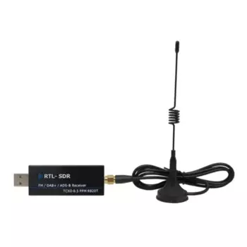Широкий диапазон частот, цифровой SDR-ресивер, USB-интерфейсы, 100 кГц-1,7 ГГц, полный диапазон, программное обеспечение, радиоприемник, прочный, простой в установке