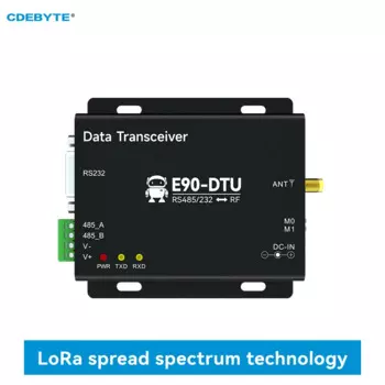 Широкодиапазонный радиоприемник RS232/RS485 LoRa 915 МГц, беспроводное радио, задняя звезда (900L30)-V8 30 дБм PA LNA DC 8-28 в, приемопередатчик