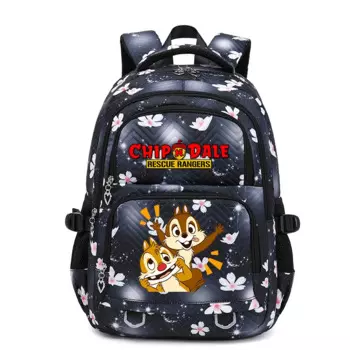Школьный ранец Disney Chip n Dale для девочек-подростков, водонепроницаемый женский рюкзак для книг, дорожная сумка, рюкзаки