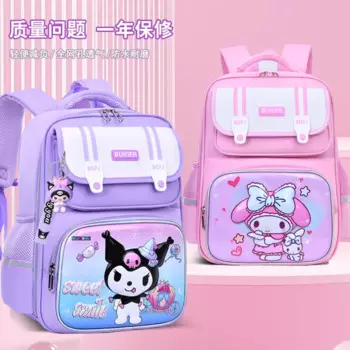 Школьный ранец Sanrio для студентов, легкий вместительный Детский рюкзак Melita с мультяшным рисунком