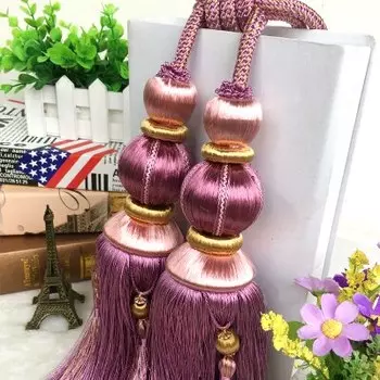 Шнурок для штор с кисточками