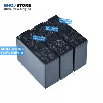 SHQJ STORE, 20 шт., реле оригинальное, 12 в пост. Тока, 24 в пост. Тока, 5 в пост. Тока, 4 контакта, 5 А, 1 без реле