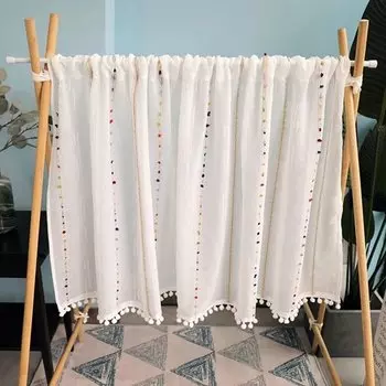 Шторы из хлопка тияна, цвет как на картинке, 100x50см