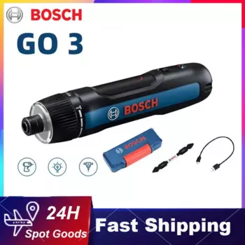 Шуруповерт Bosch GO 3 аккумуляторный, 3,6 В