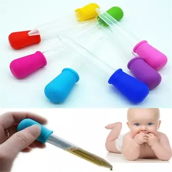 Силиконовая пипетка для кормления CHENJ Baby Utensiles 5 мл