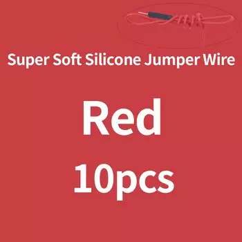 Силиконовые перемычки Dupont, 26AWG, 10/50 шт.