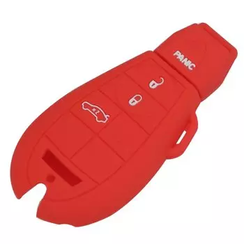 Силиконовый чехол jingyuqin для fiat Chrysler 300 Dodge JCUV Ddart Jeep Grand Cherokee Compass Patriot, 4-кнопочный чехол для автомобильного ключа