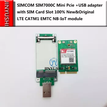 SIMCOM SIM7000C Mini Pcie + USB адаптер со слотом для SIM-карты 100% новый и оригинальный LTE CATM1 EMTC NB-IoT модуль в наличии