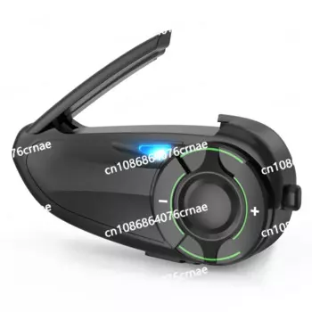 Система связи 2-6 водителей 1000 м FM Мотоцикл Интерком Bluetooth сетчатая гарнитура наушники Мотоцикл Интерком