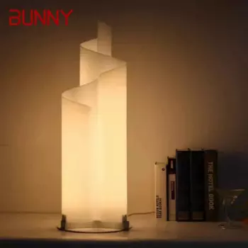 Скандинавская настольная лампа BUNNY, дизайнерские Роскошные креативные светильники для гостиной, спальни, гостиниц, вилл, минималистичные художественные осветительные приборы