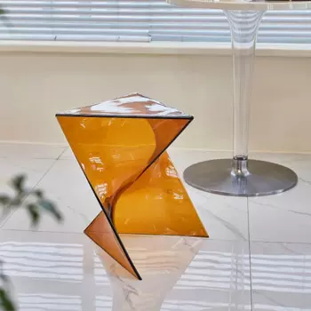 Скандинавский боковой столик Wind, современный домашний журнальный столик с креативным геометрическим дизайном, идеально подходит для маленькой семьи, гостиной