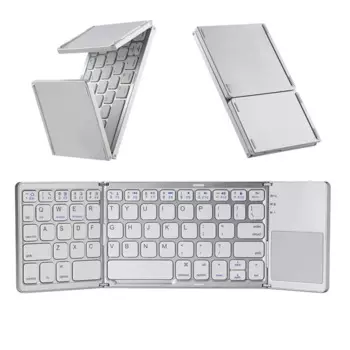 Складная Беспроводная Bluetooth мини-клавиатура с тачпадом для Lenovo Tab P10 E10 M10 HD M8 M10 Plus Yoga Book Tab 5 10,1 Tablet PC
