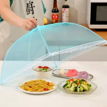 Складная крышка для еды с сеткой