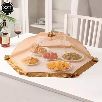 Складная сетчатая крышка для еды
