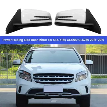 Складное автомобильное боковое зеркало для Mercedes Benz GLA X156 GLA200 GLA250 2015-2019