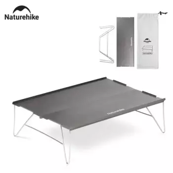 Складной мини-стол Naturehike, ультралегкий столик из алюминиевого сплава для приготовления пищи, Путешествий, Походов, барбекю