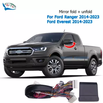Складной модуль для бокового зеркала заднего вида Forten Kingdom для Ford Ranger 2014-2023 / Everest 2014-2023, складное зеркало заднего вида