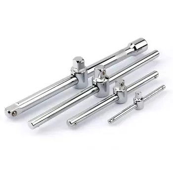 1/4 "3/8" 1/2" приводной торцевой ключ, удлинитель, скользящая Т-образная планка, инструменты для авторемонта, материал Crv