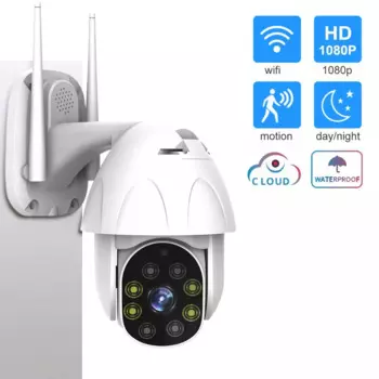 Скоростная купольная IP-камера для системы видеонаблюдения, 1080p, 2 МП