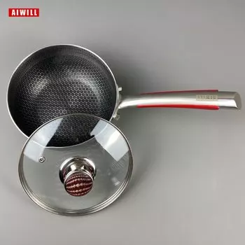 Сковорода AIWILL 18 см из нержавеющей стали