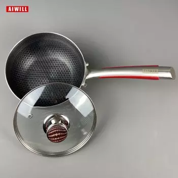 Сковорода AIWILL 18 см из нержавеющей стали