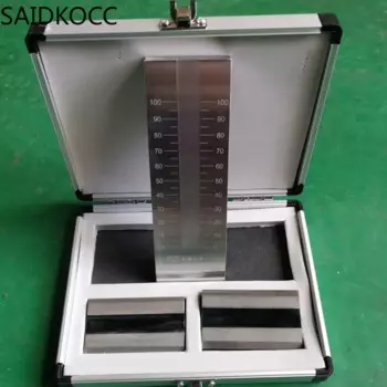 Скребок SAIDKOCC из нержавеющей стали, измеритель тонкости с одним желобом, измеритель тонкости пластины 25/50/100/мкм