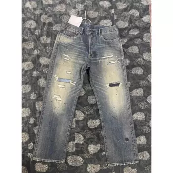 Скульптура VISVIM WMV kofu, социальная скульптура 19AW 01S D17, уничтожение коровы, штаны