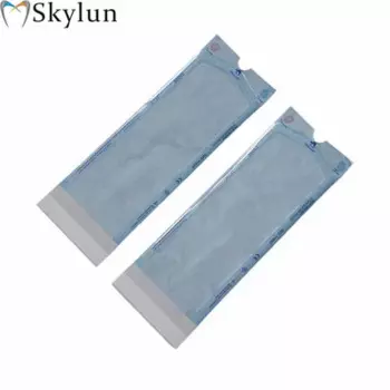 SKYLUN стоматологические стерилизационные пакеты с застежкой-молнией 9*26 см дезинфекционные стерилизационные пакеты самодельные стерилизованные пакеты SL433