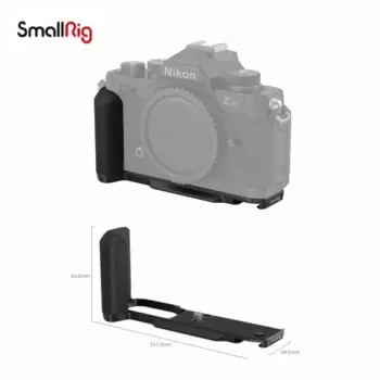 Smallrig Handgreep L-Vormige Griphouder для камеры Nikon Z Fc, ближний свет, Met 1/4 "-20 Schroefdraad Gat Koude Schoen 4263
