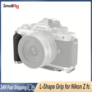 SmallRig L-образная ручка для камеры Nikon Z fc 1/4 с резьбовым отверстием и боковой ручкой Arca швейцарская тарелка 3480