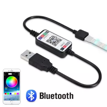 GRN-FLASHING Bluetooth RGB контроллер для светодиодной ленты