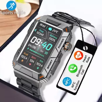Смарт-часы 2024, 1,57-дюймовый IPS True Color HD-дисплей, 5,2, подключение Bluetooth, функция управления музыкой, мужские умные новые часы