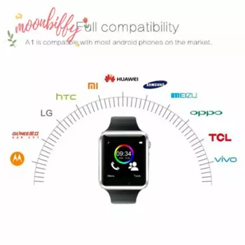 Смарт-часы A1, 2022 дюйма, Bluetooth, SIM-карта, поддержка Apple, HUAWEI, Xiaomi, Android, iOS, Детские Смарт-часы