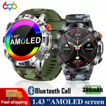 Смарт-часы AMOLED 1,43 дюйма, 466*380 пикселей