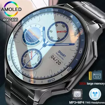 Смарт-часы для Huawei OPPO Watch X, 1,43 дюйма, AMOLED дисплей, 32 ГБ памяти, MP3 + MP4