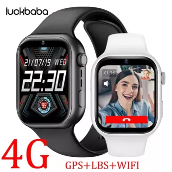 Смарт-часы для мальчиков и девочек, с Sim-картой, 4G, SOS, Wi-Fi, GPS, камерой, видеозвонком, Смарт-часы, наручные часы для детей 1000 мАч