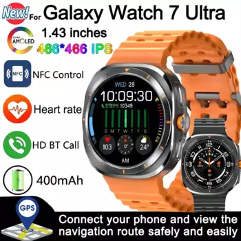 Смарт-часы для Samsung Galaxy с GPS, AMOLED-экраном