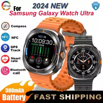 Смарт-часы для Samsung Galaxy Watch 7 с GPS, компасом