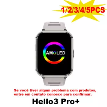 Смарт-часы Hello3 Pro Plus, 45 мм, Amoled экран, 4 Гб ПЗУ