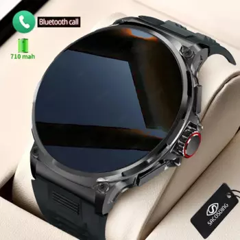 Смарт-часы Huawei Xiaomi мужские с GPS-треком, 2024 дюйма, 1,85 мАч
