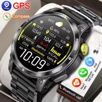 Смарт-часы HUAWEI XIAOMI с компасом, GPS, Bluetooth, Пульсометром
