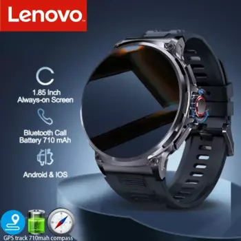 Смарт-часы Lenovo ultra HD, 1,85 дюйма, GPS-трек, Bluetooth-вызов, большой аккумулятор 710 мАч, 400 + циферблат, подходит для Huawei