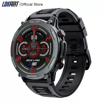 Смарт-часы LOKMAT ZEUS 4 PRO, 1,43 дюйма, С Пульсометром