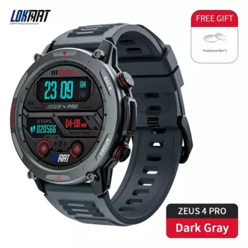Смарт-часы LOKMAT ZEUS 4 PRO, 1,43 дюйма, С Пульсометром