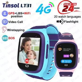 Смарт-часы LT31 E, 4G, GPS, Wi-Fi, SOS, IP67