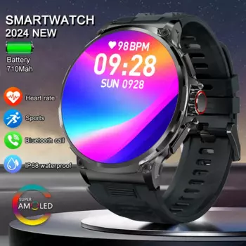 Смарт-часы мужские с Bluetooth, 1,85 дюйма, 710 мА ч