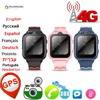 Смарт-часы на Android 8,1, 4G, две камеры, GPS, Wi-Fi
